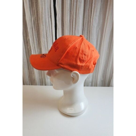 Checkered Flag Sports Signed NASCAR #33 Harry Gant Baseball Cap, Orange - Picture 2 of 10